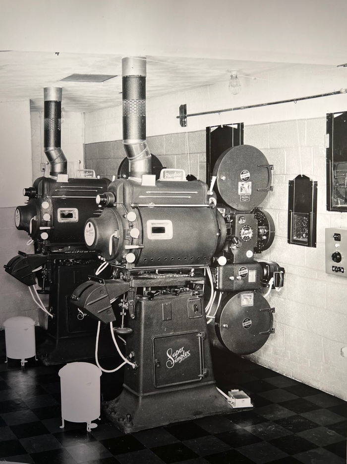 State Theatre - State Theatre Wayne Mi Simplex Projectors Photo By John Colburn 9-19-1947